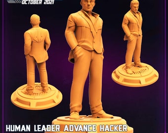 Human Leaser Advanced Hacker Ortega “Handsome Joe” Alemao (sculpted by Papsikels)