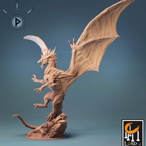 Grey Dragon by Rescale Miniatures (Silver Dragon)