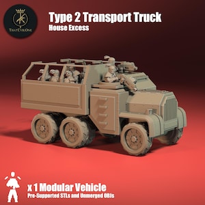 House Excess Type 2 Transport Truck (sculpted by That Evil One)