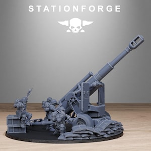 Free Guard Light Artillery (sculpted by Stationforge)