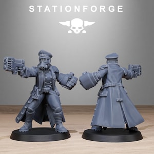 Grim Guard Sister Officer 3 (sculpted by Stationforge)