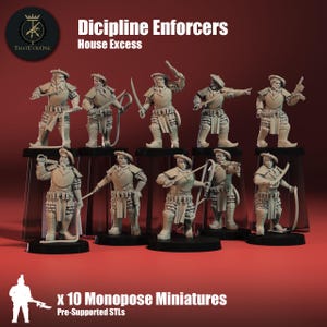 House Excess Enforcers (10) (sculpted by That Evil One)