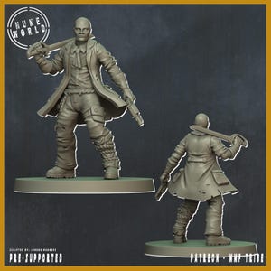 Shield of the People - Male 06 - Nukeworld (Sculpted by Jandro Miniatures)