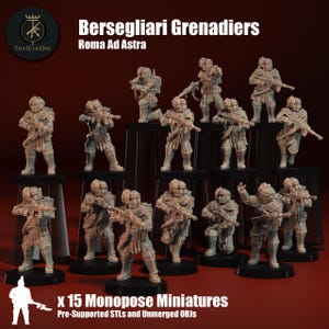 Roman Bersaglieri Grenadiers (15) (sculpted by That Evil One)