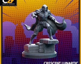 MOON KNIGHT 1.2.3 セット Moon Knight / Crescent Lunartic 40mm Miniature (sculpted by