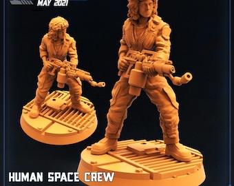 Ellen Ripley / Lannie Misalouche - Human Space Crew (sculpted by Papsikels)