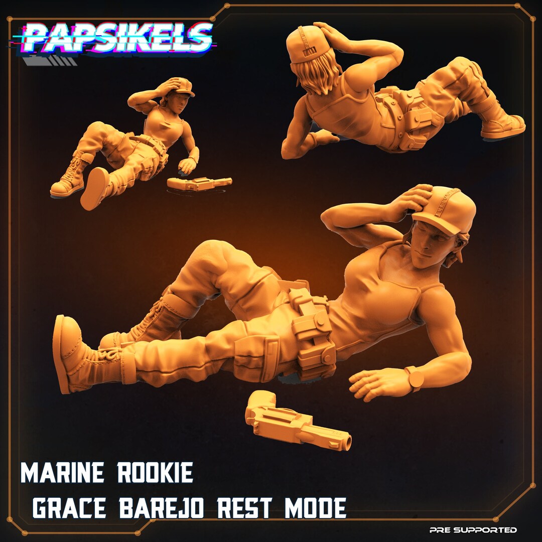 海兵隊新人サバイバー グレース・バレホ - リラックス (Papsikels 