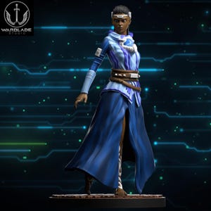 Chancey Yarrow - Fan Art (40 mm miniatura - wyrzeźbiona przez Warblade Studios)