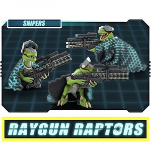 Raygun Raptors Scharfschützen Team (by Treadhead Rad)