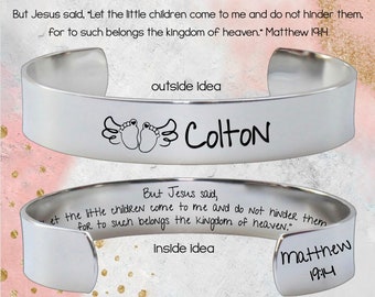 Loss of Son | Loss of Child | Memorial Gift | Memory Gift | Matthew 5:4 | Memory Bracelet | Personalized Gifts | Religious Jewelry