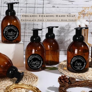 Organic Foaming Hand Soap | Plant-Based, Phthalate-Free Body Care