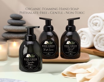 Organic Foaming Hand Soap | Plant-Based, Phthalate-Free Body Care