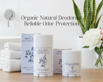 Natural Deodorant with Baking Soda | Aluminum-Free | Organic | Long-Lasting Odor Control