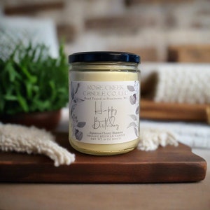 Personalized Organic Beeswax Candles and Melts