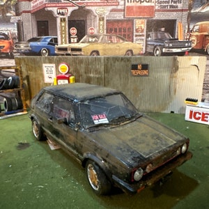 1984 Volkswagen GTI  - Barn Find Cars - 1:18 DIECAST