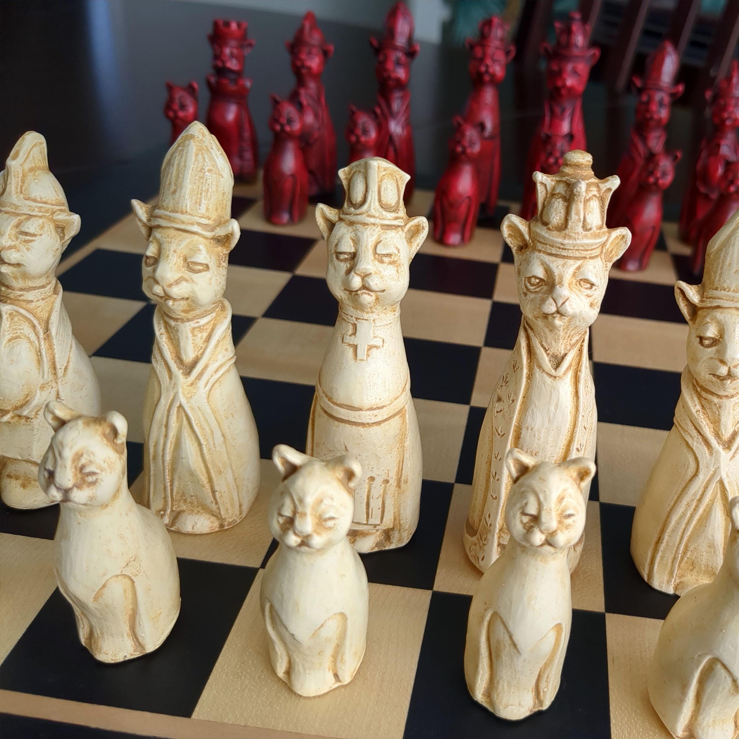 Ceramic chess set - Etsy 日本