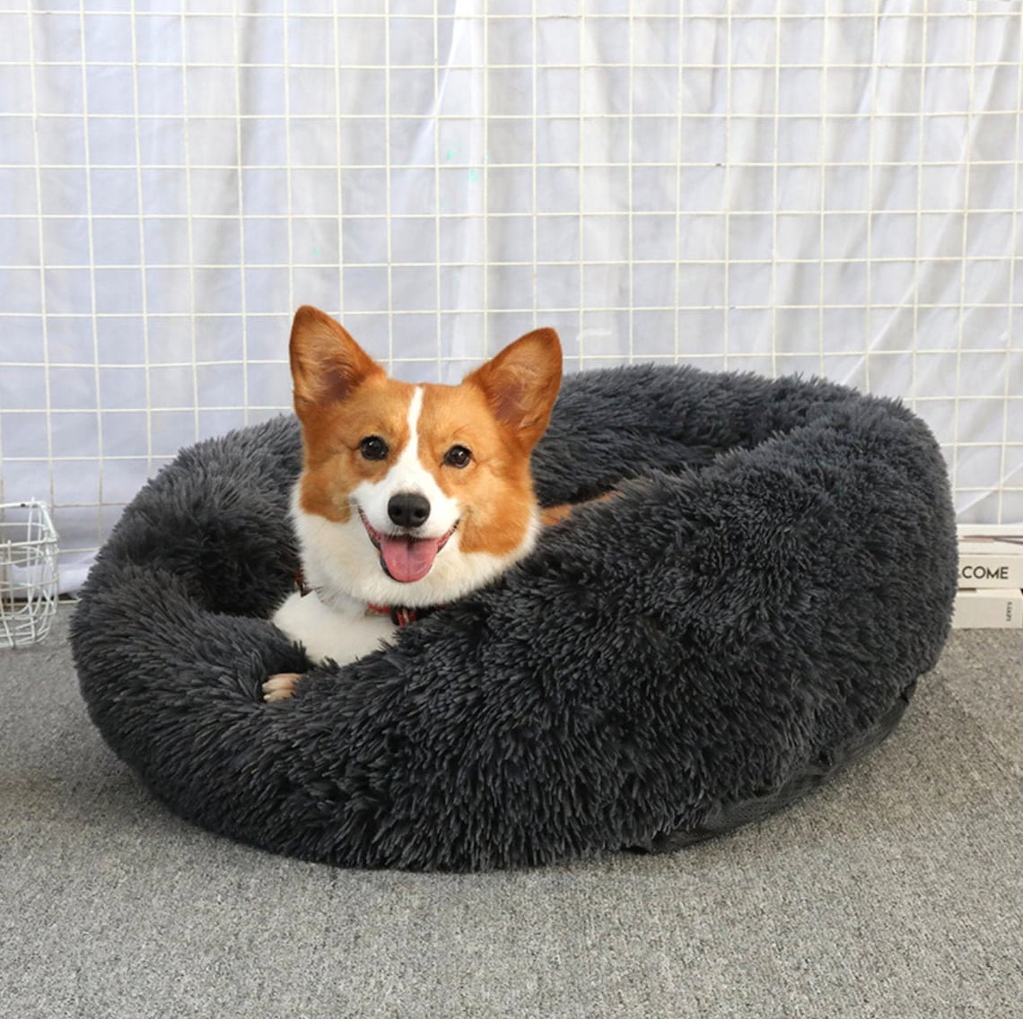 Squishmallow Pet Bed Cosy Pet Bed Plush Cat Dog Bed Calming | Etsy