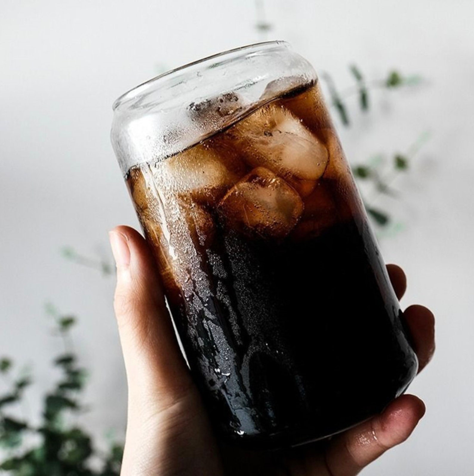 Creative Glass Mug Soda Cola Can Shaped Glass Mug Ice Beer Cup Etsy