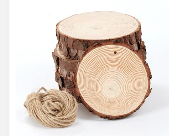 Rondin de Bois Pour Décoration