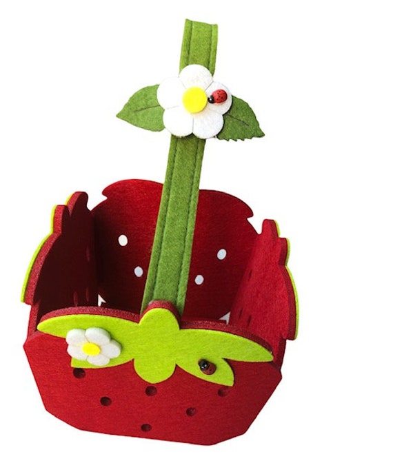 Panier Feutrine Pâques, Printemps