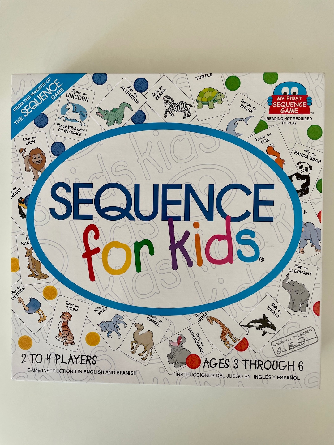 Vintage 2001 Sequence for Kids Game Ages 3 to 6 2 to 4 - Etsy