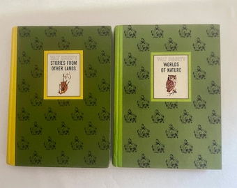 Set of Two Walt Disney books from 1965 - Stories from Other Lands and Worlds of Nature