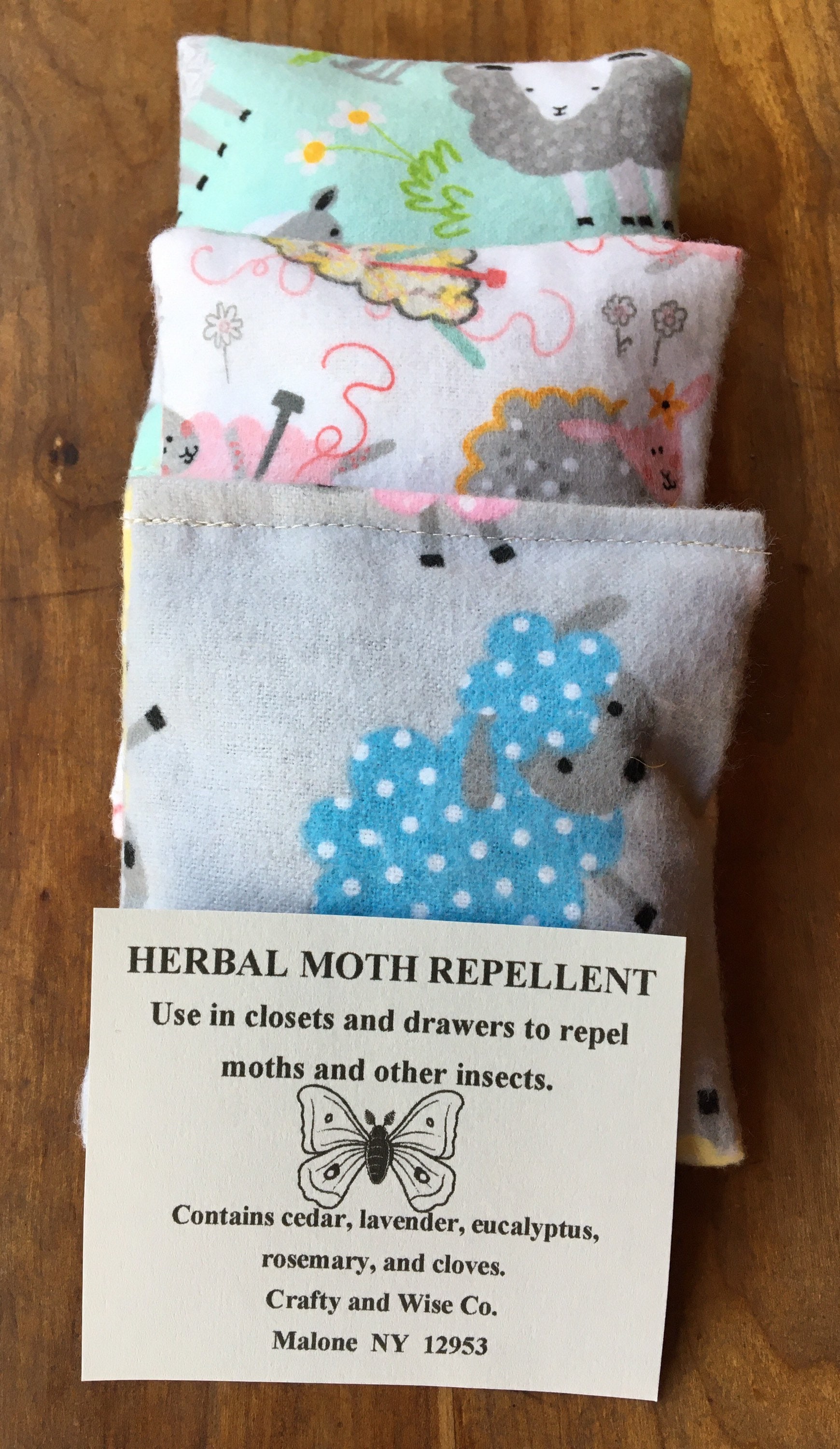  Lana Moth Away - Two Sachet Bags : Home & Kitchen