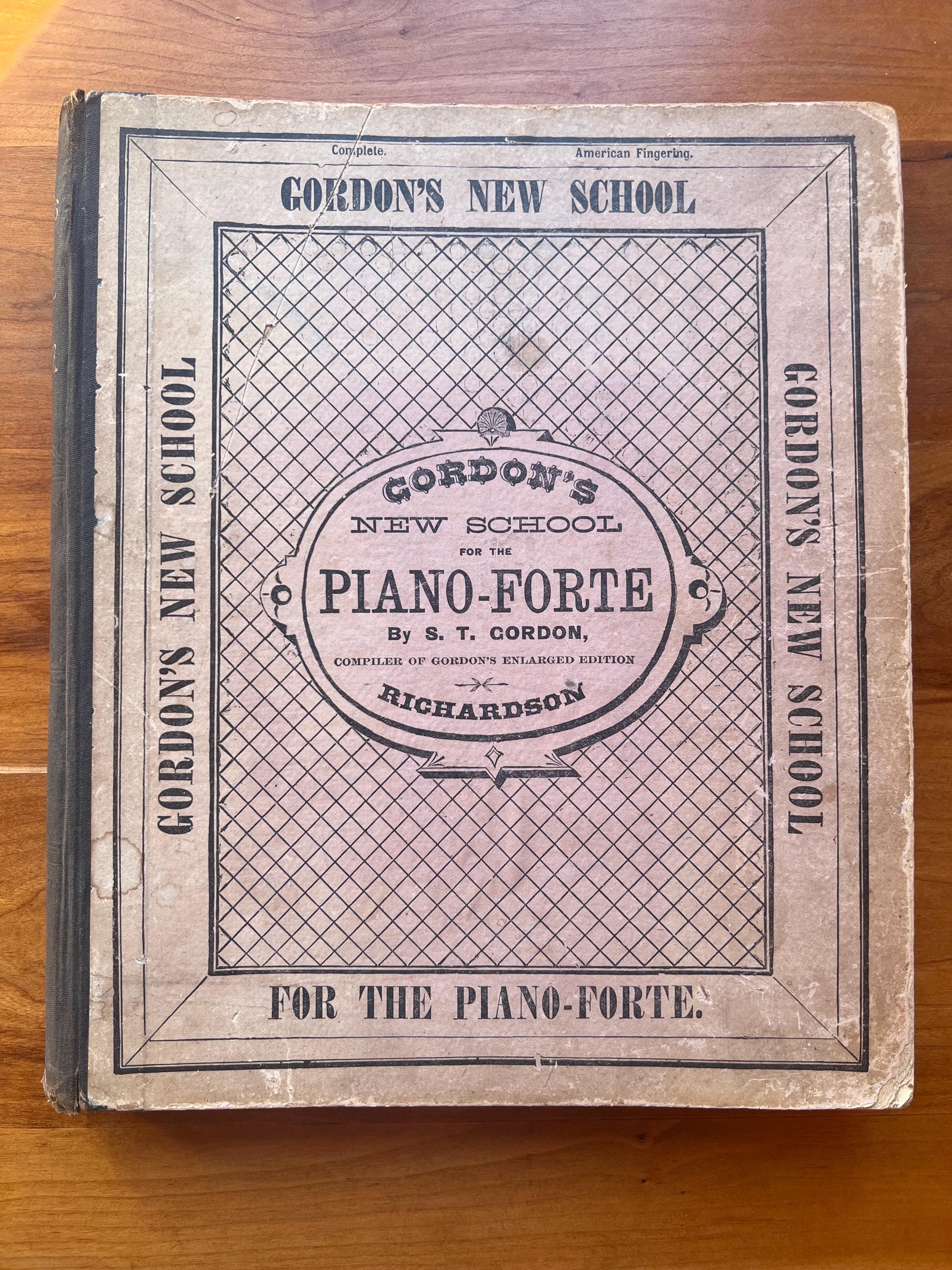 Vintage pianoforte book - Etsy 日本