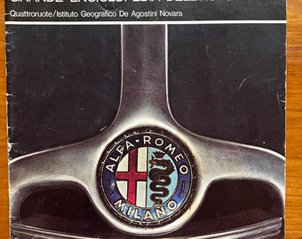 Milleroute! Alfa-Romeo! Reprint from Grande Encyclopedia, 1976