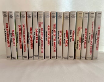 Vintage "Great Illustrated Classics" Books - several different titles - favorite childhood classics with lots of illustrations!