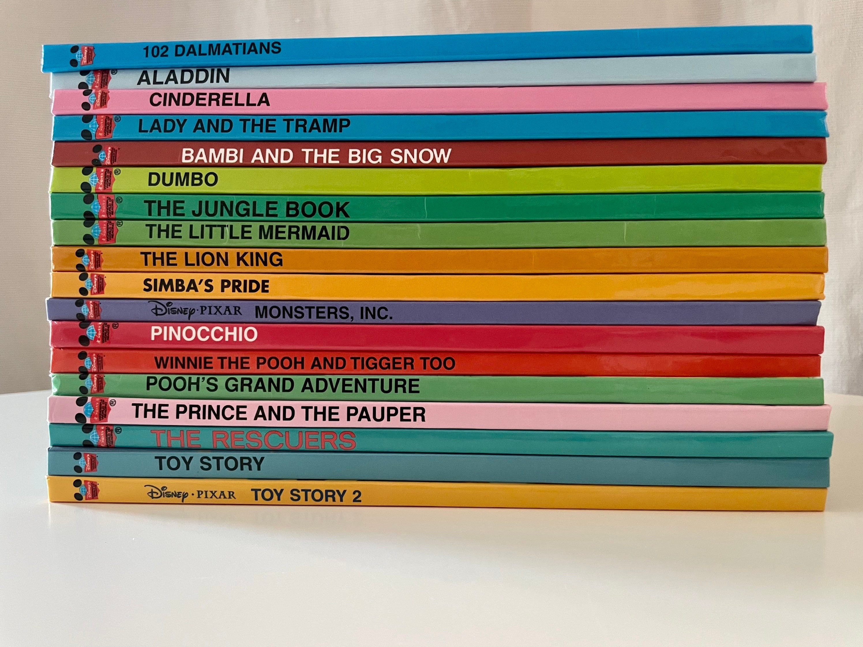 Selection of Vintage 1990s Disney's Wonderful World of