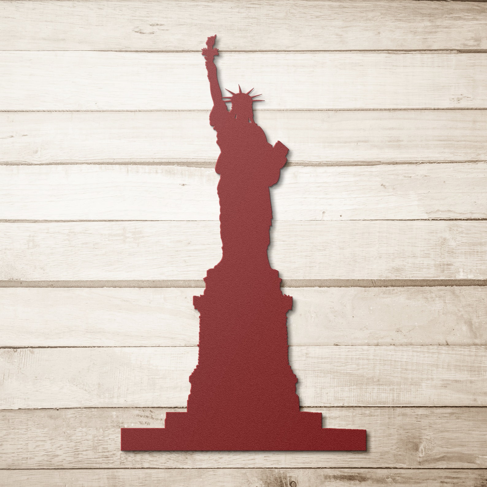 Statue of Liberty Metal Wall Art City Skyline Wall Hangings Etsy