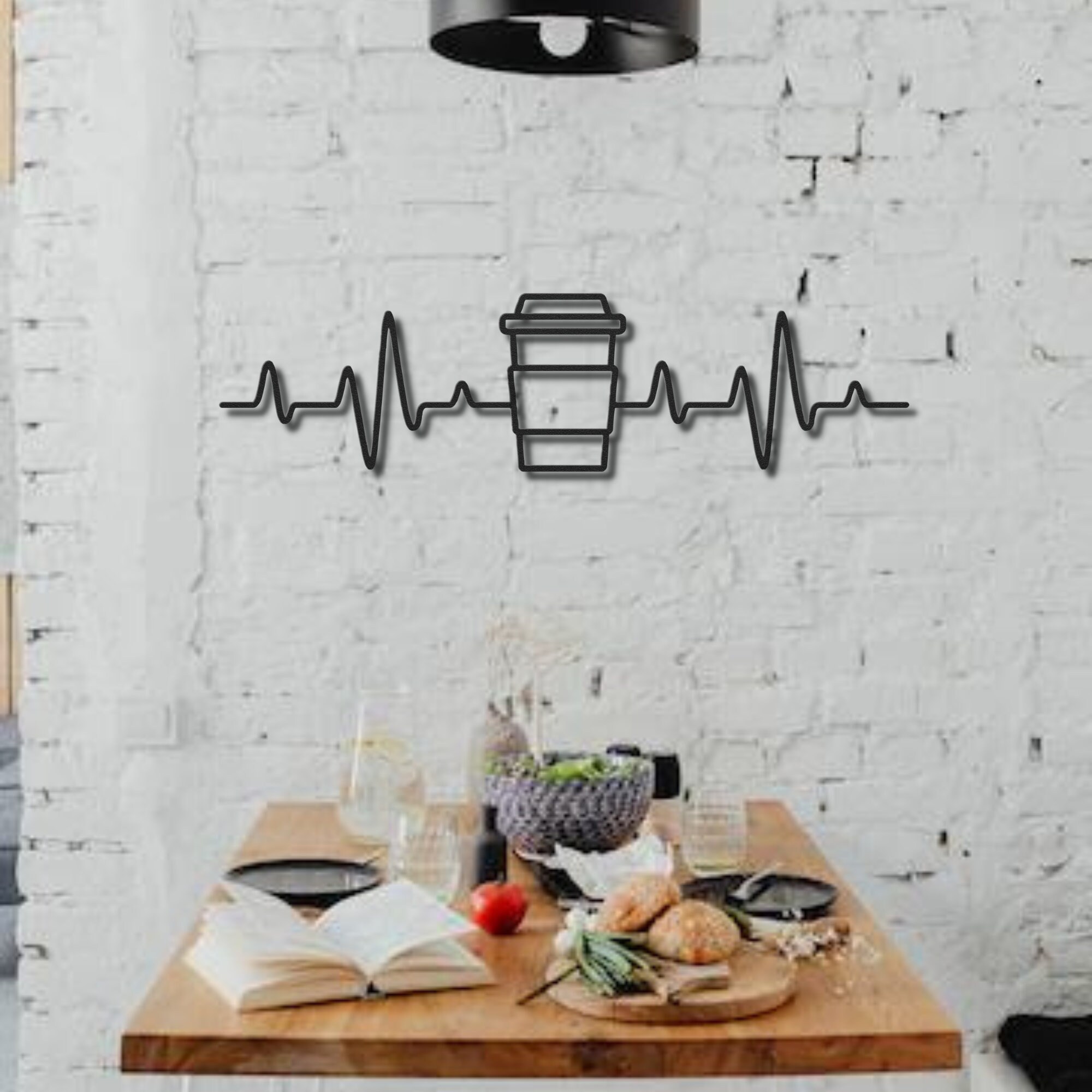 Metal Wall Art Coffee Lover Gift Coffee Wall Art Coffee Etsy