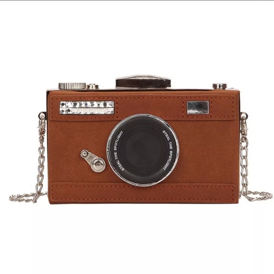 Mini Camera Shape Clutch/Shoulder Bag/Purse Quality Vintage Etsy