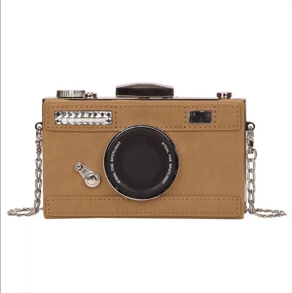 Mini Camera Shape Clutch/Shoulder Bag/Purse Quality Vintage Etsy