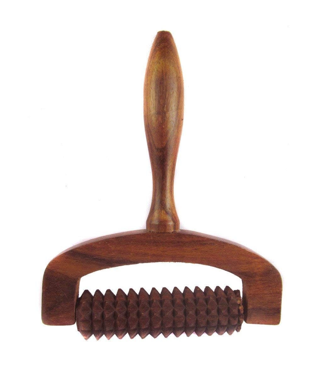 Wooden Massage Handheld Body Calf Massage Acupressure Roller Etsy UK