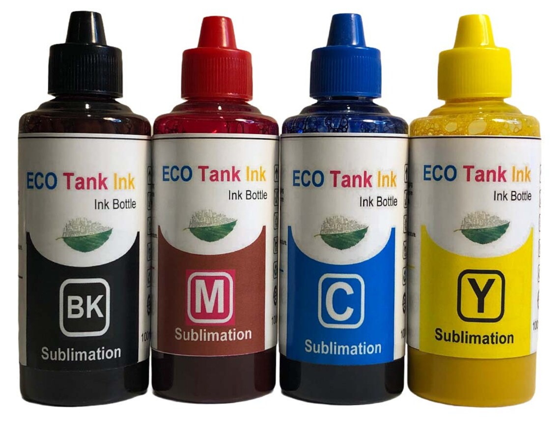 ECO Tank Ink Sublimation Combo kit Conversion 400ml Refill Ink Etsy