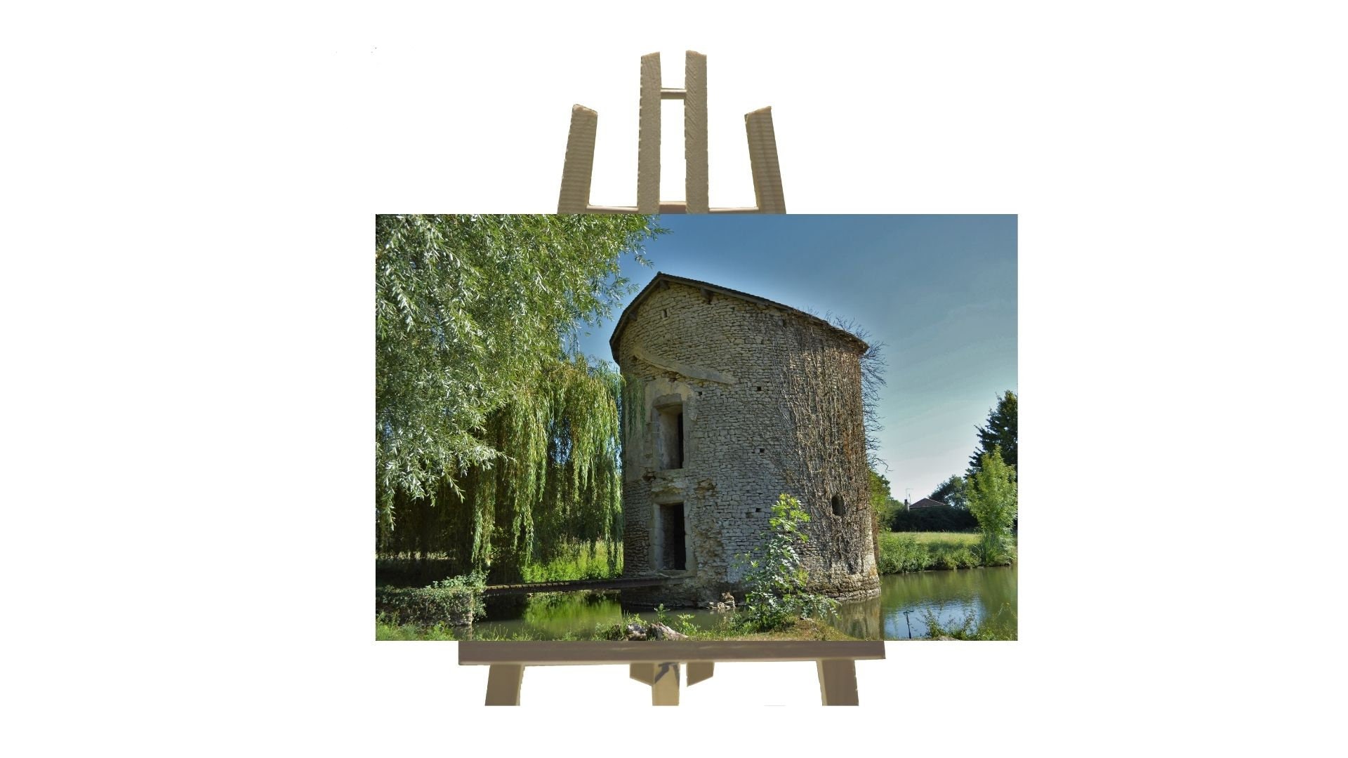 Photographie Encadré Ancien Moulin | d'antan Mill Of Yesteryear