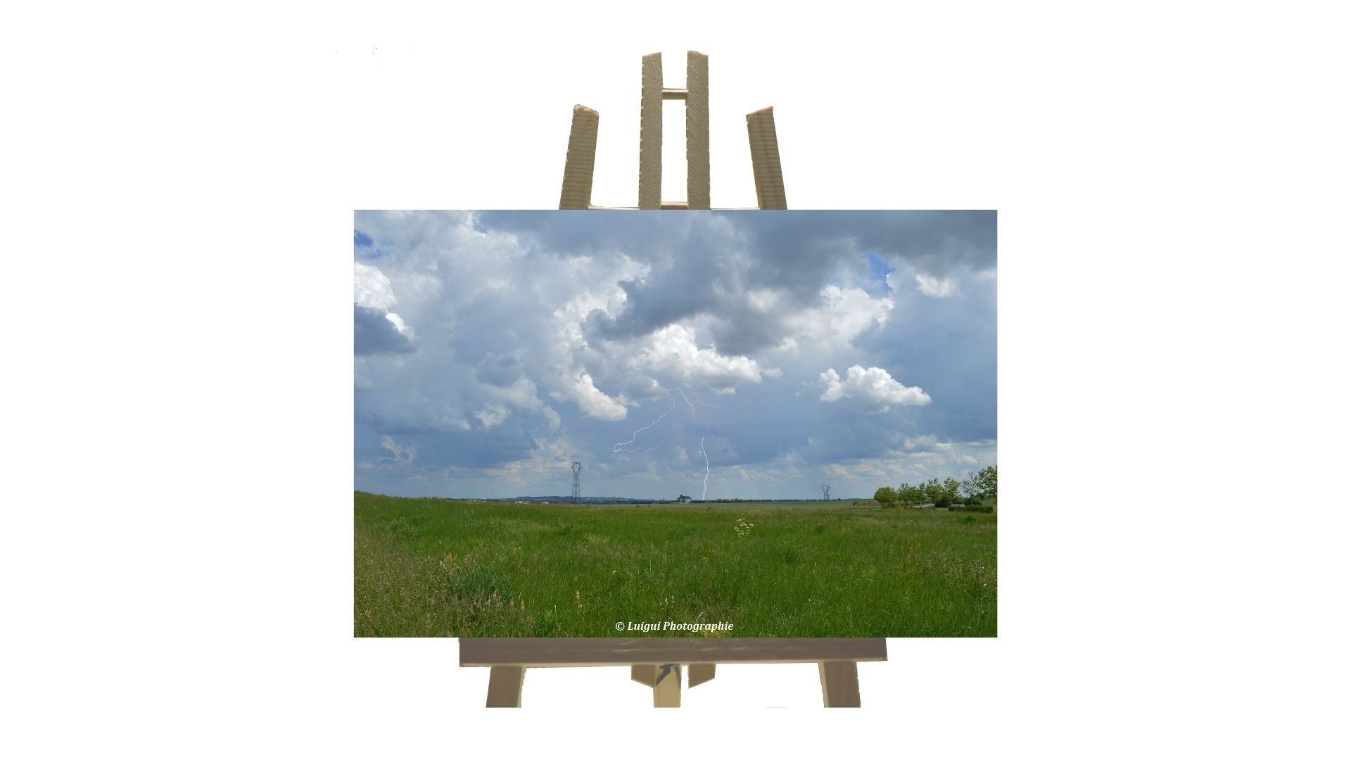 Photographie Éclair | Photographie 40x60 Plexiglas Encadré