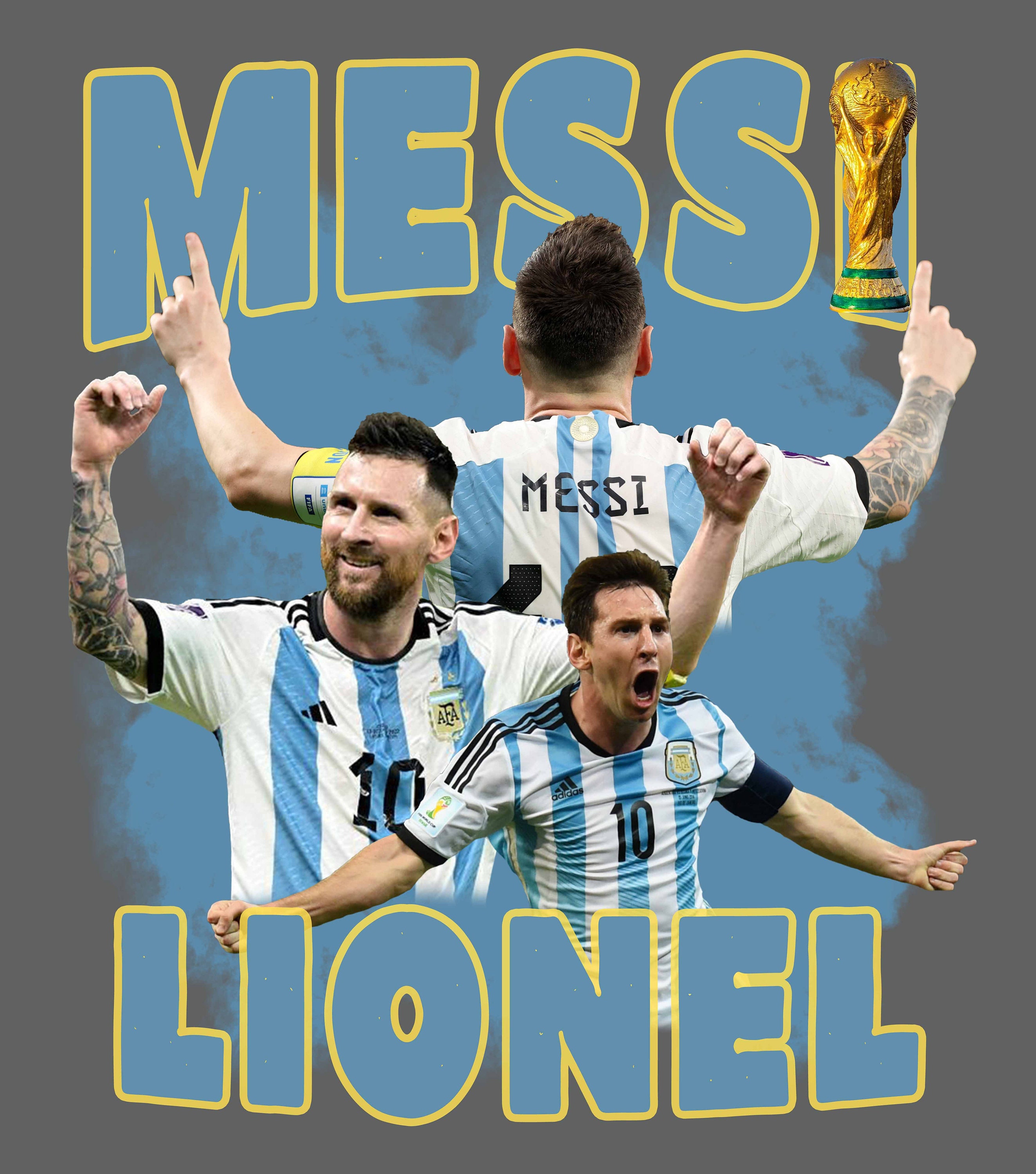 Messi Png Messi Digital Art Football Soccer Leo - Etsy