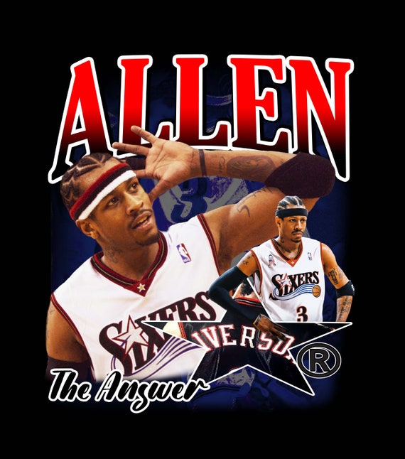 Download Cool Nba Allen Iverson Digital Art Wallpaper