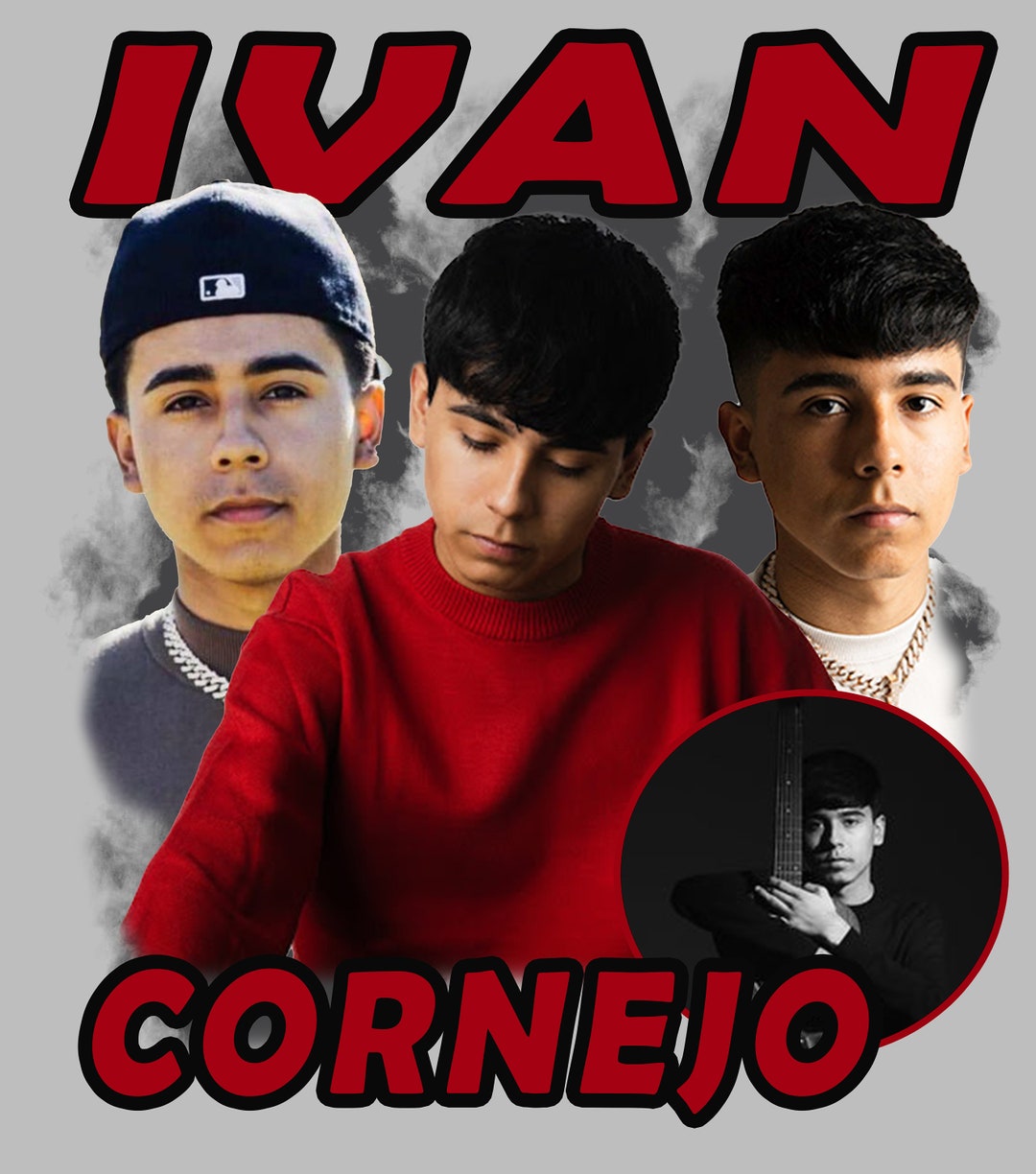 Ivan Cornejo Png , Ready to Print, Printable Design, Hiphop Artist, 90s, Rapper, Rap Tee Design
