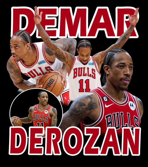 DEMAR DEROZAN CHICAGO BULLS FULL SUBLIMATED JERSEY