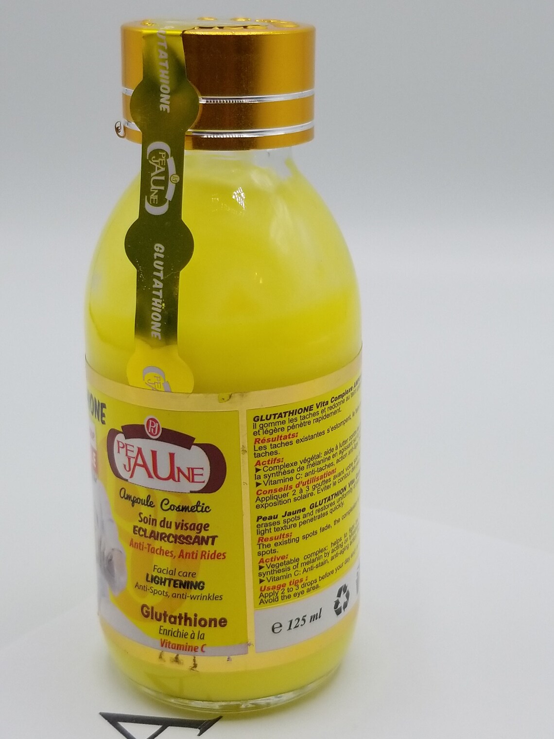 GLUTATHIONE VITA COMPLEXE Ampoule Peau Jaune Etsy