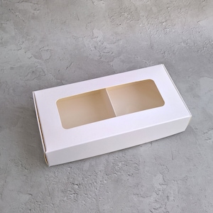 18x9x3,5 cm rozmiary 7&#39;&#39;X3.5&#39;&#39;X1.2&#39;&#39; 10 szt., Pudełko tekturowe z przezroczystą pokrywką, Pudełko na upominki ślubne, Niepowtarzalne pudełko na upominki, Pomysły na pudełka prezentowe, Pudełko świąteczne