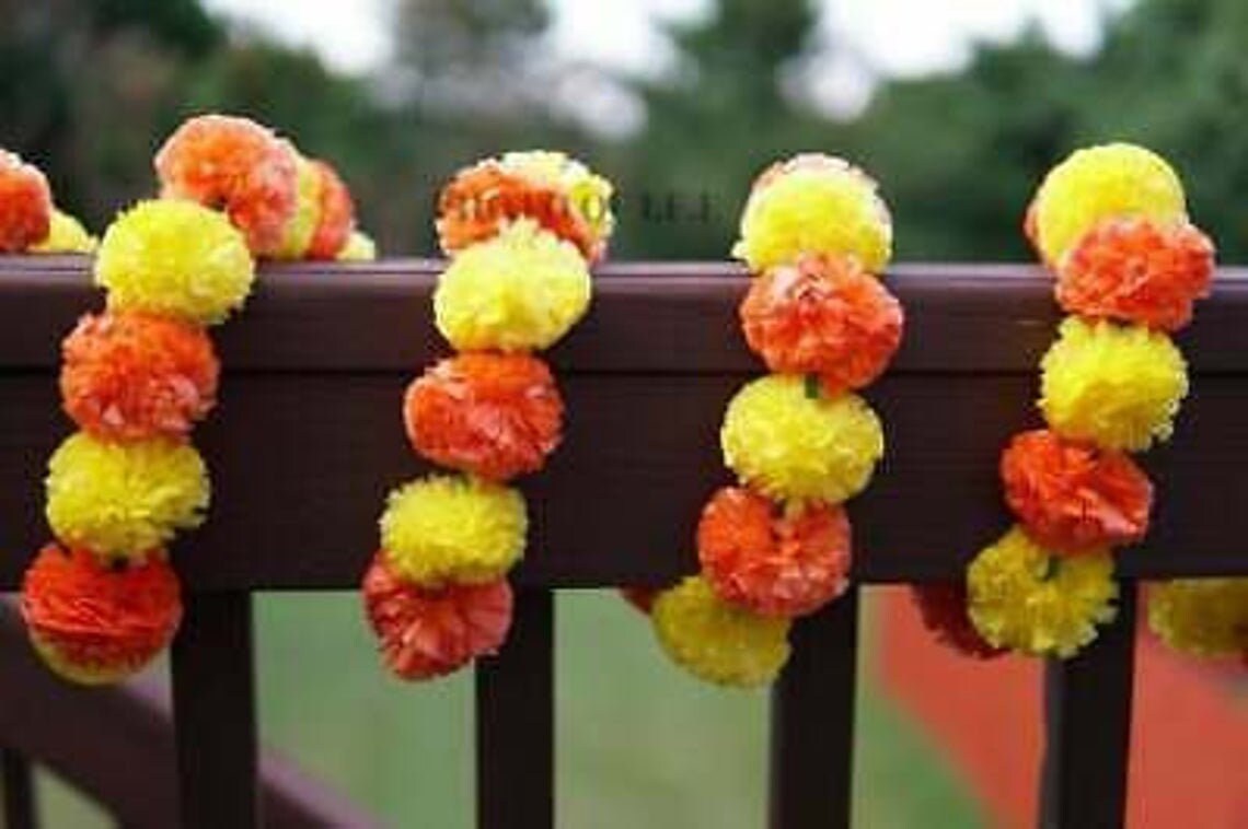 Decorative garland Decor garland Indian wedding décor Wedding Etsy