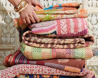 VINTAGE KANTHA QUILTS