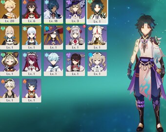 Buy Genshin Account Ar55 Online In India Etsy India