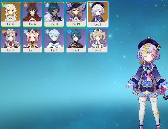 qiqi // [NA] // Genshin impact account //AR5-15//1Five Star+Random 4S…