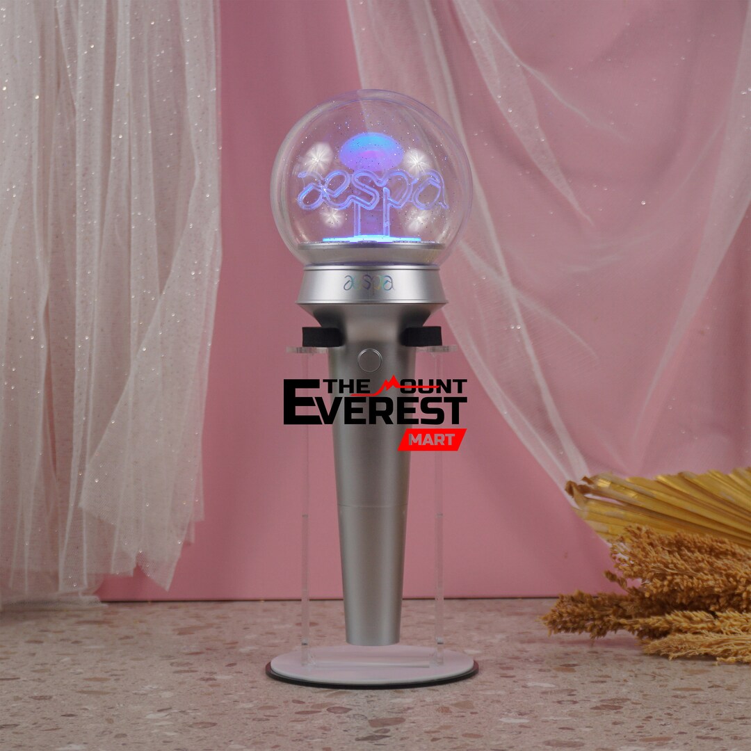 Lightstick Stand Display Case Acrylic Material Standing Etsy